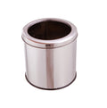 LIXEIRA INOX COM ARO INOX 30X30 20L MSP 706