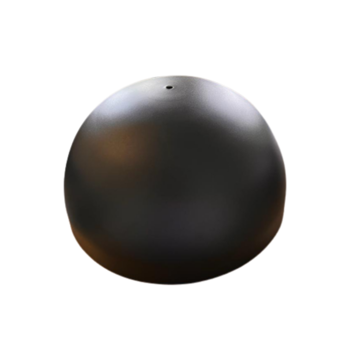 Pendente Meia Bola Preto Com Cobre
