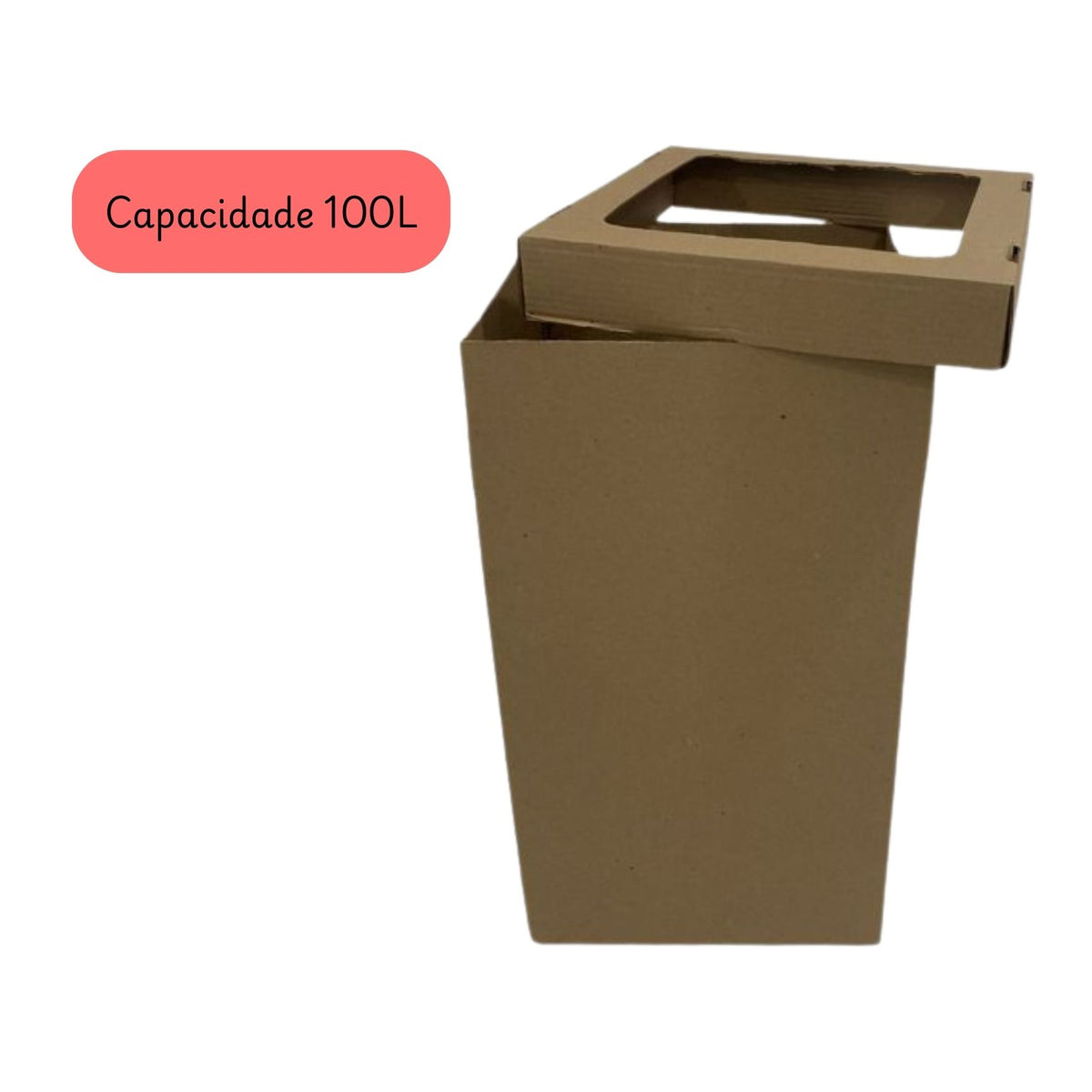 LIXEIRA PAPELÃO ECOFRIEND 100L