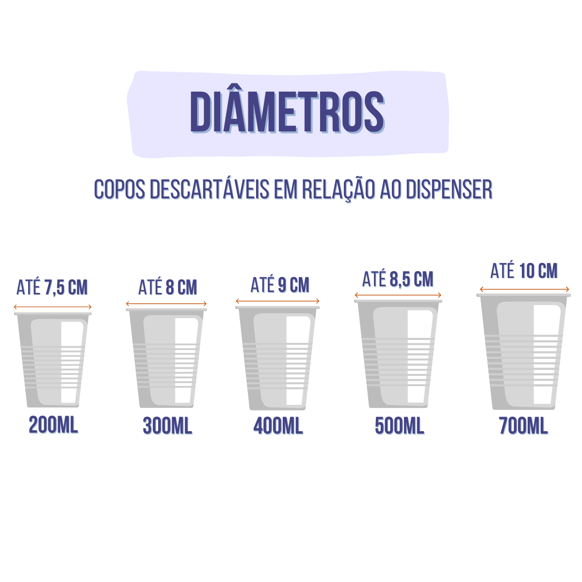Kit 2 Dispenser Redondo Inox Água 400ML