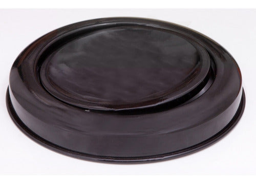 Tampa Basculante Fliptop 24cm Lixeira Inox Varias Cores