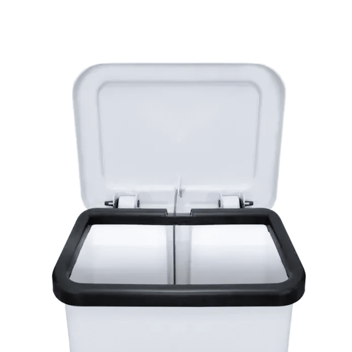 Lixeira Plástica Retangular Com Pedal 15 Litros