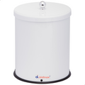 Lixeira Lavabo 5L Esmaltada Tampa Plástica