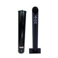Kit 1 Dispenser Esmaltado Preto Água 200ML + 1 Coletor Individual Água 200ml
