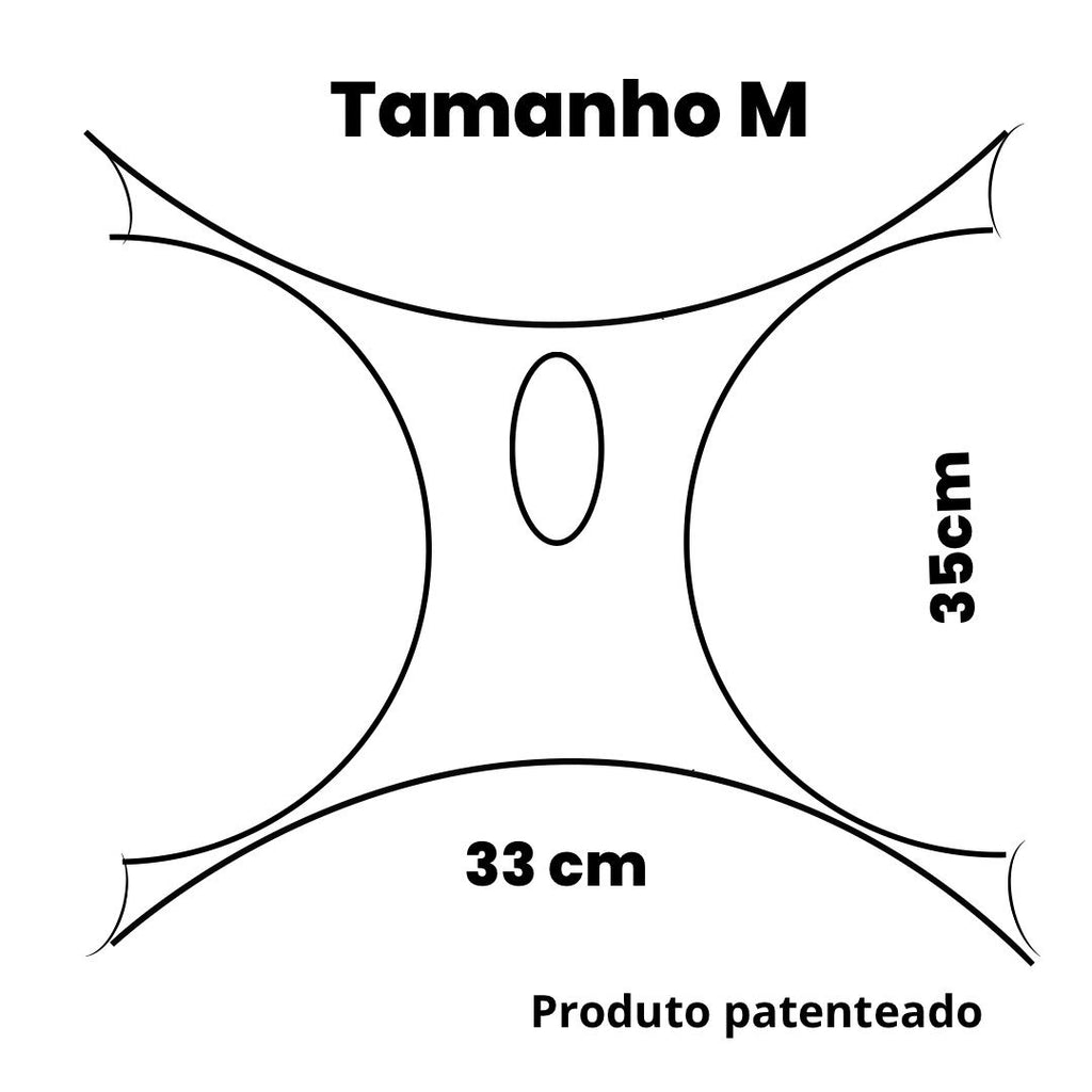 Calcinha Pet Cio Seguro - Tamanho M - Raças Pequenas