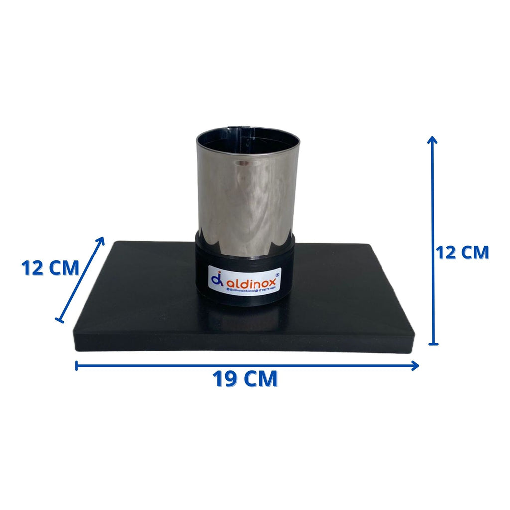 Porta Copo / Caneta / Treco CF PP Inox MSP 816