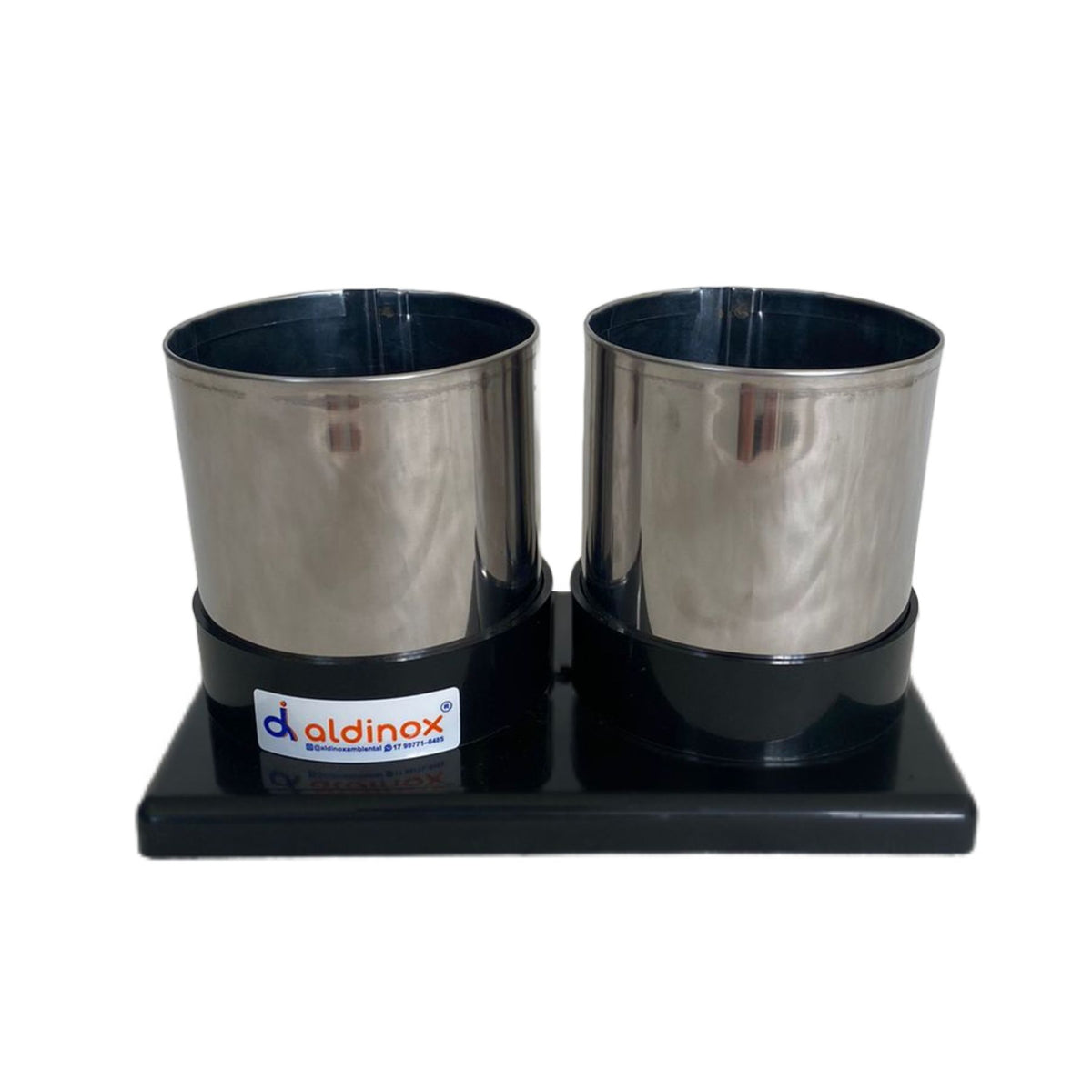 Porta Copo / Caneta / Treco AG/AG PP Inox MSP 818