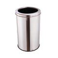 LIXEIRA INOX COM ARO INOX 30X50 35L MSP 708