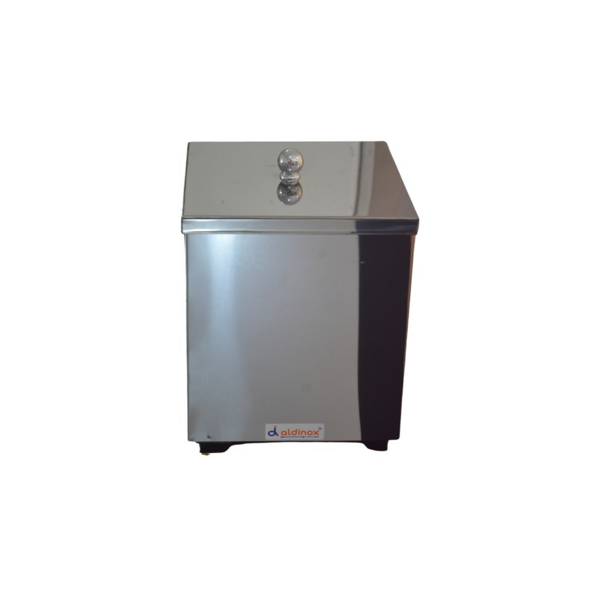 Lixeira Lavabo Quadrada 12x12x15cm - 2 Litros