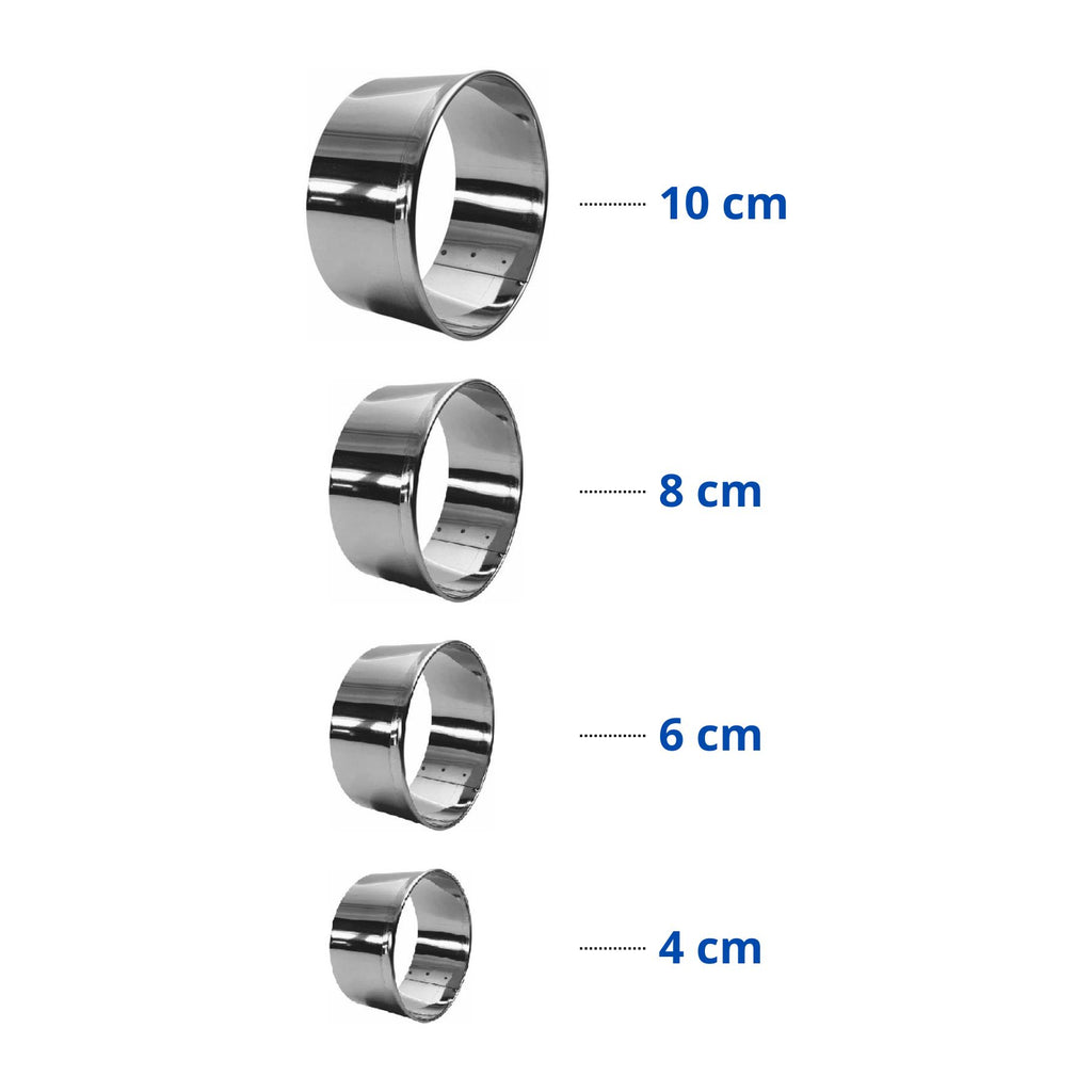 Kit 4 Aro Inox - Cortador