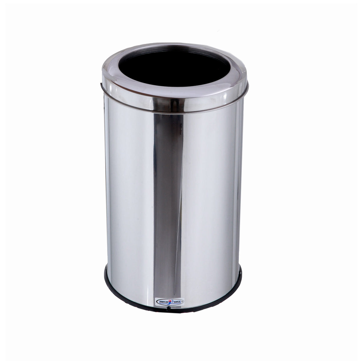 LIXEIRA INOX COM ARO INOX 24X40 20L MSP 703