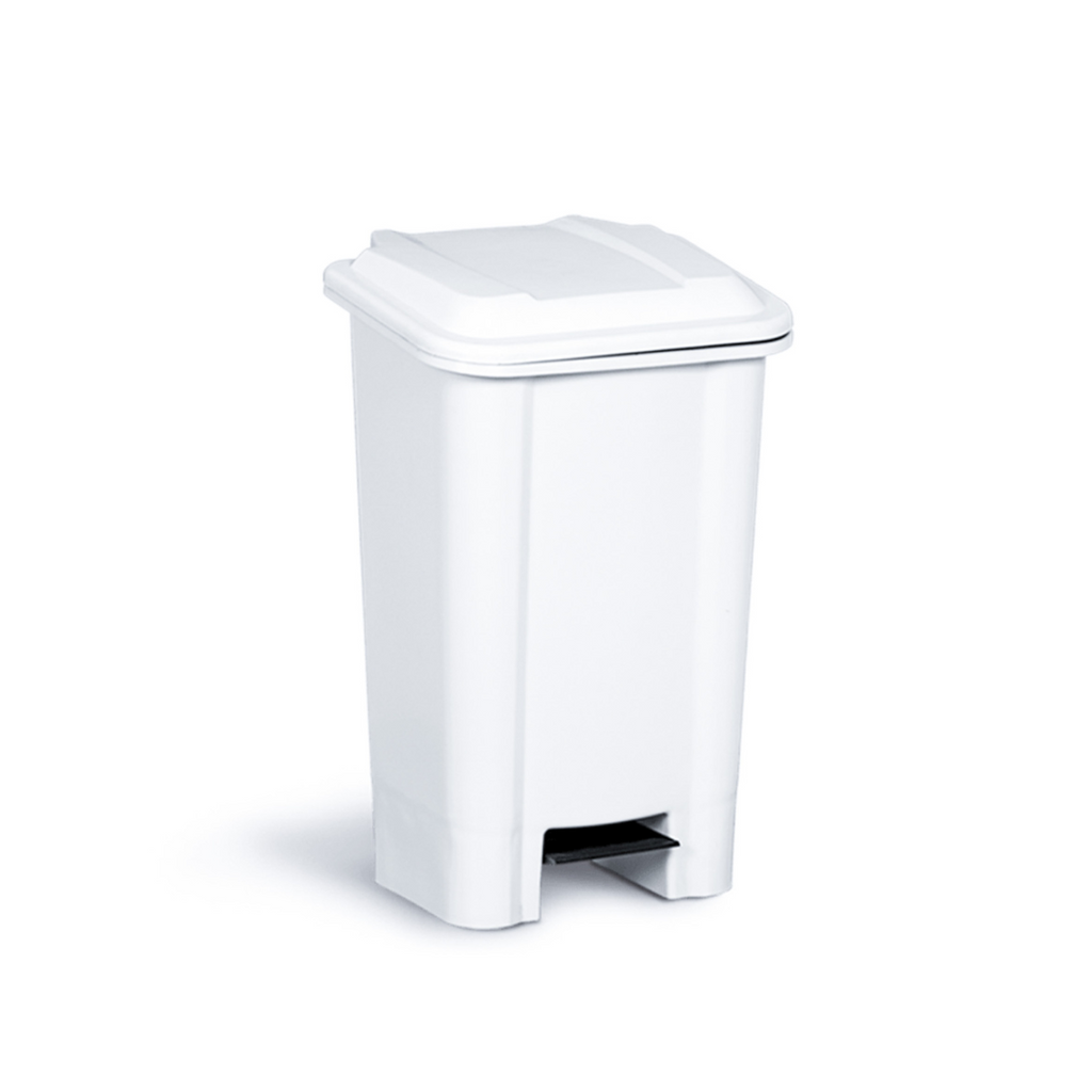Lixeira Plástica Retangular Com Pedal 100 Litros