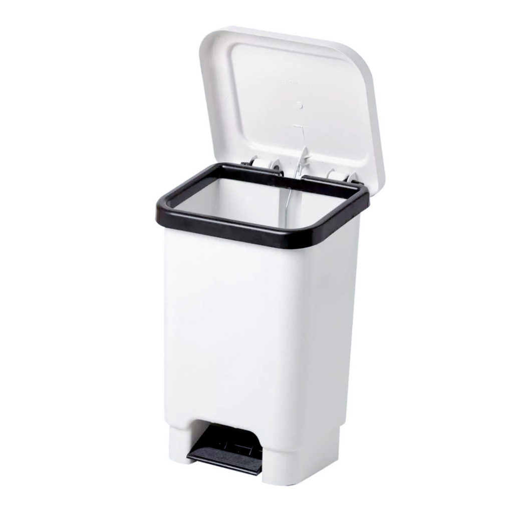 Lixeira Plástica Retangular Com Pedal 25 Litros