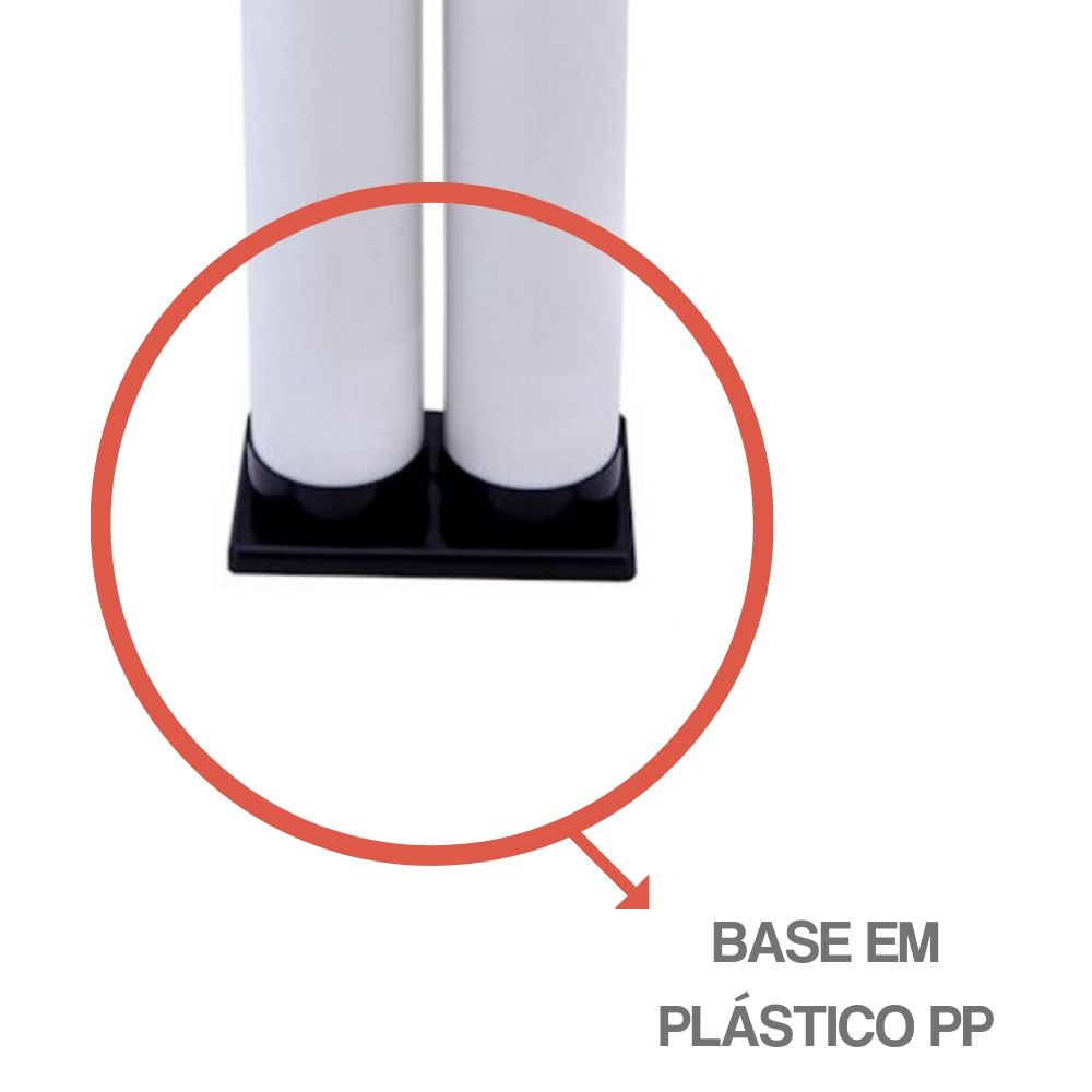 Kit 3 Coletores Duplos Água PVC