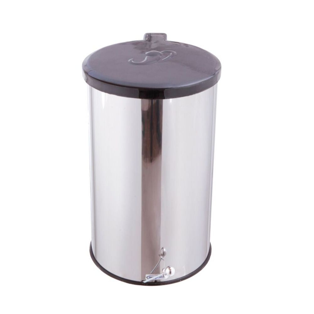 Lixeira Redonda C/ Pedal Esférico 30L