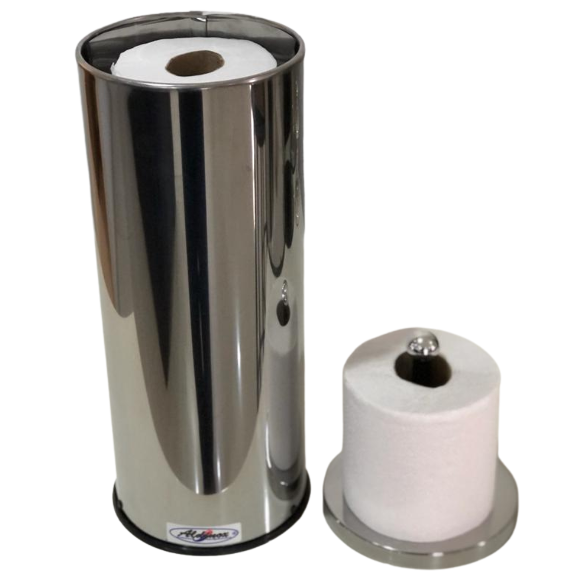 Porta Papel Higiênico Vertical Inox 4 R/L