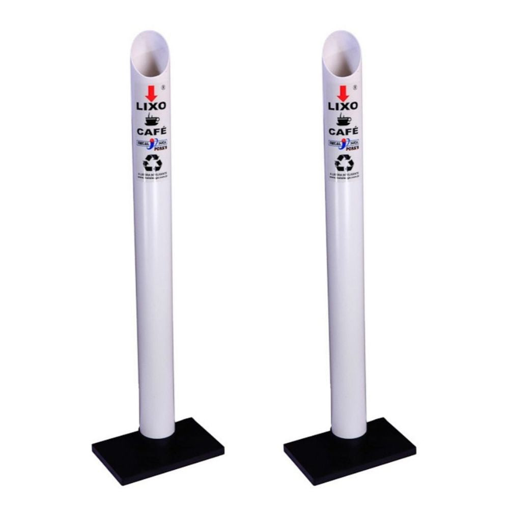 Kit 2 Coletores Individuais Café PVC