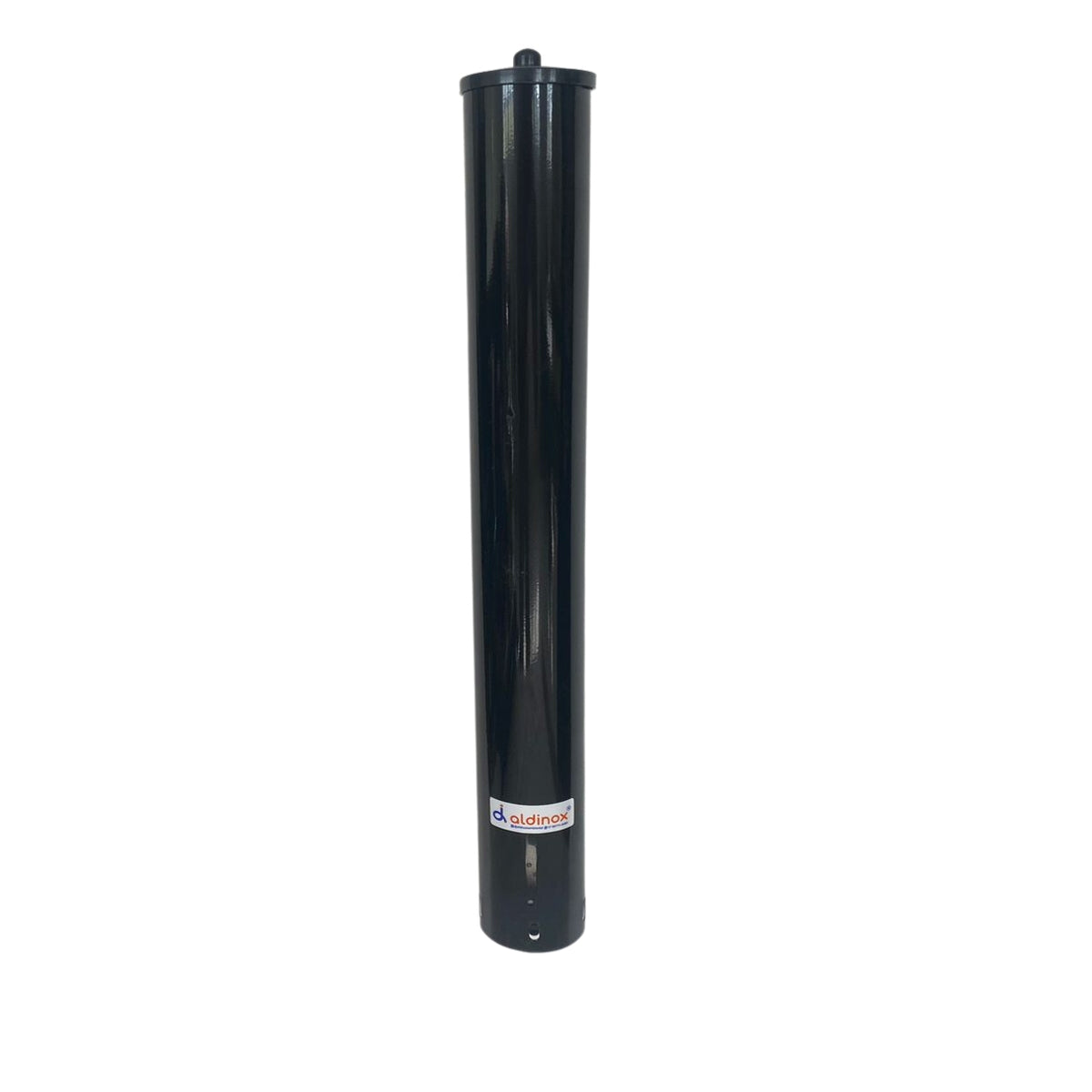 Kit 1 Dispenser Esmaltado Preto Café 50ML + 1 Coletor Individual Café 50ml