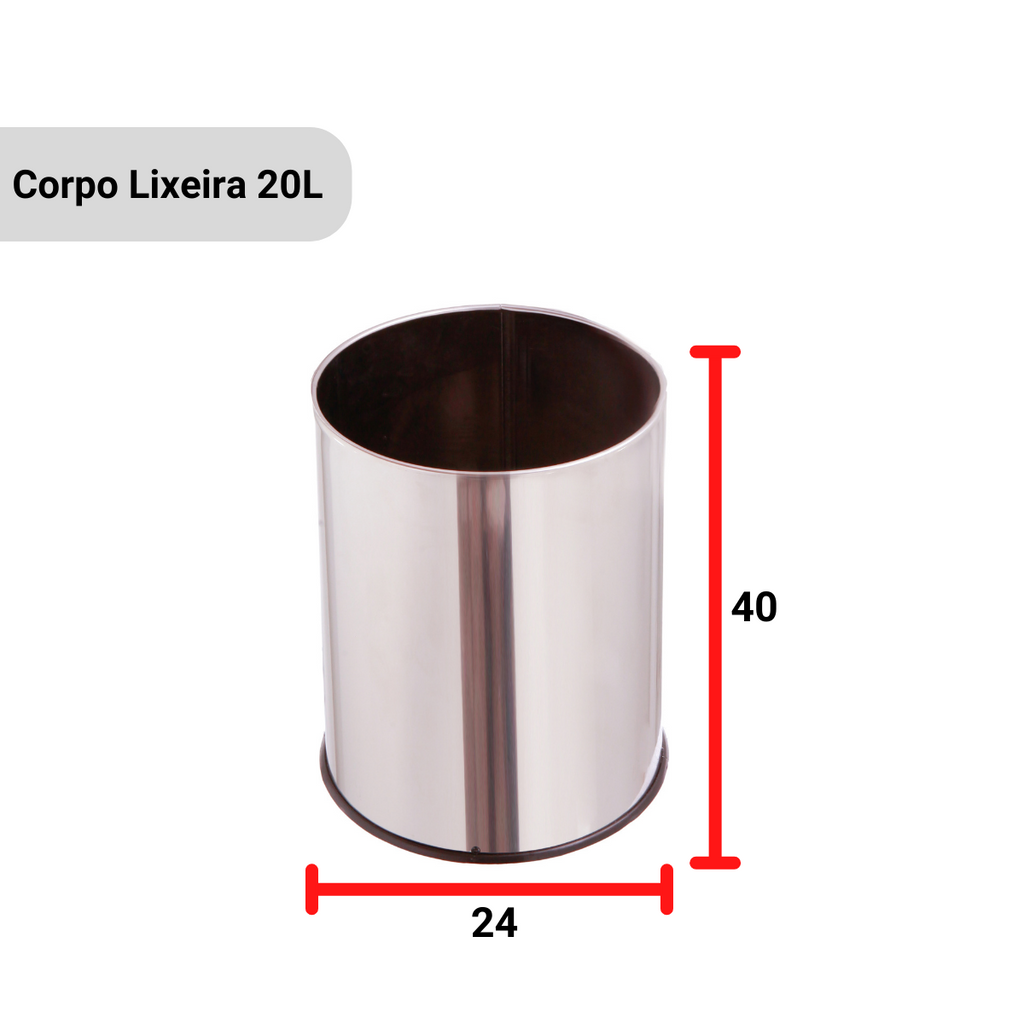 Corpo Lixeira 20L