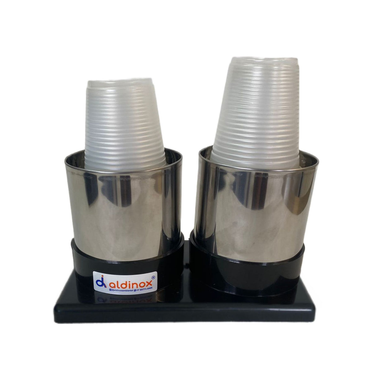 Porta Copo / Caneta / Treco AG/AG PP Inox MSP 818