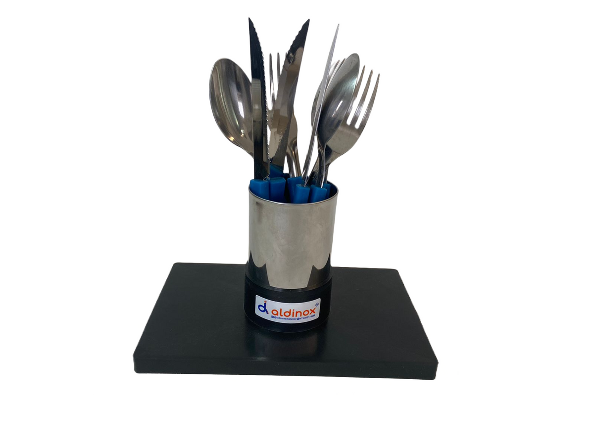 Porta Copo / Caneta / Treco CF PP Inox MSP 816