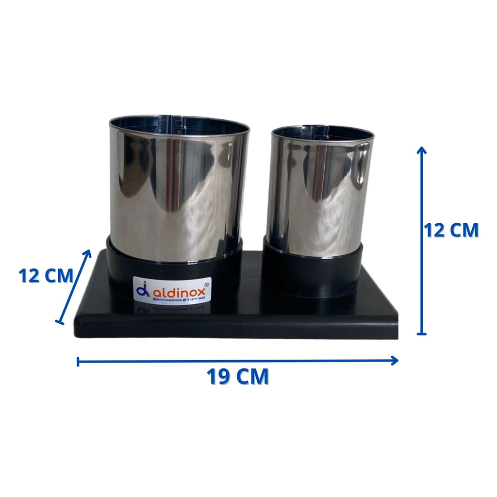 Porta Copo / Caneta / Treco AG/CF PP Inox MSP 817
