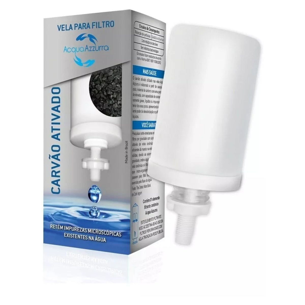 Vela Para Filtro Com Carvão Ativado