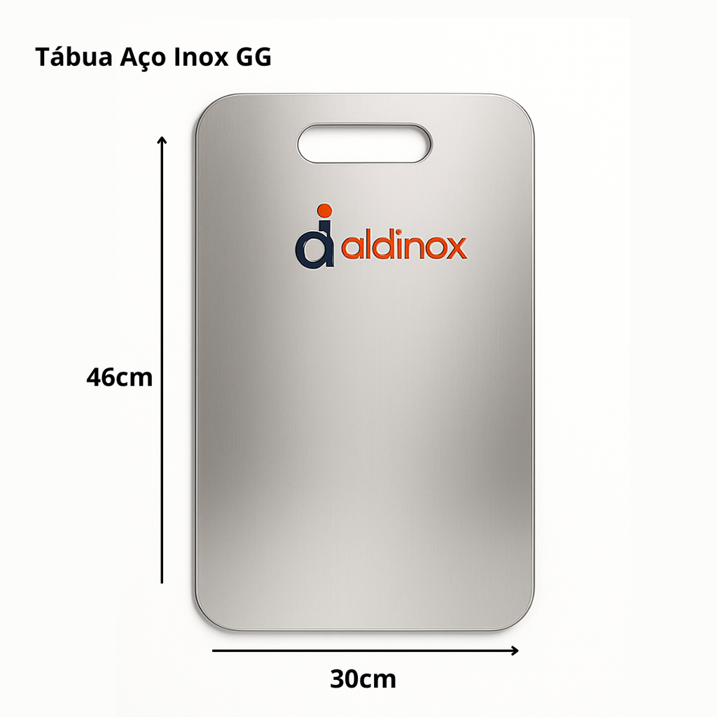 Tábua De Corte Inox Grande GG