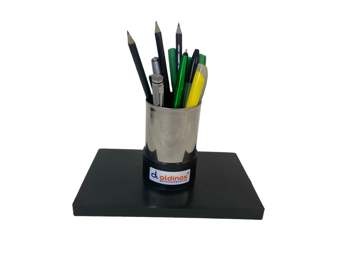 Porta Copo / Caneta / Treco CF PP Inox MSP 816