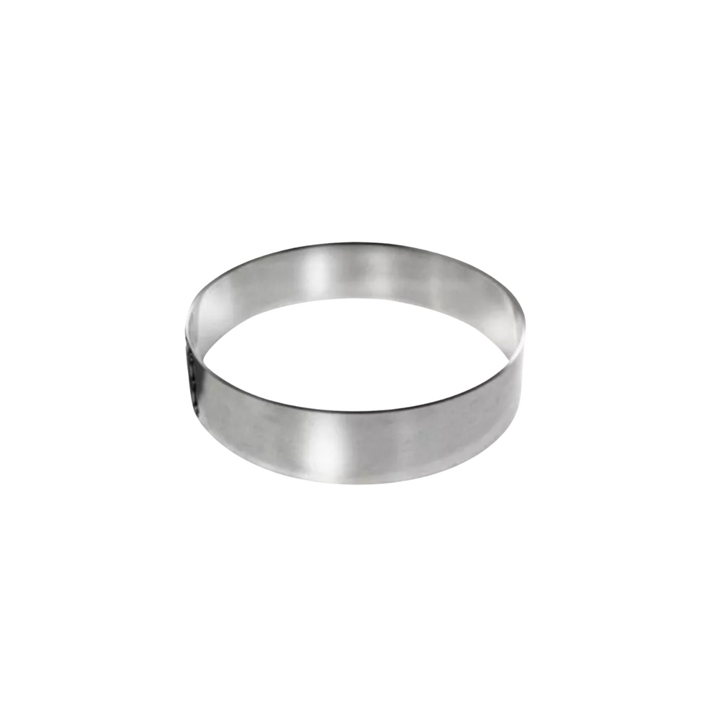 Kit 4 Formas Modeladoras Inox S/ Cabo Para Ovo Hamburguer
