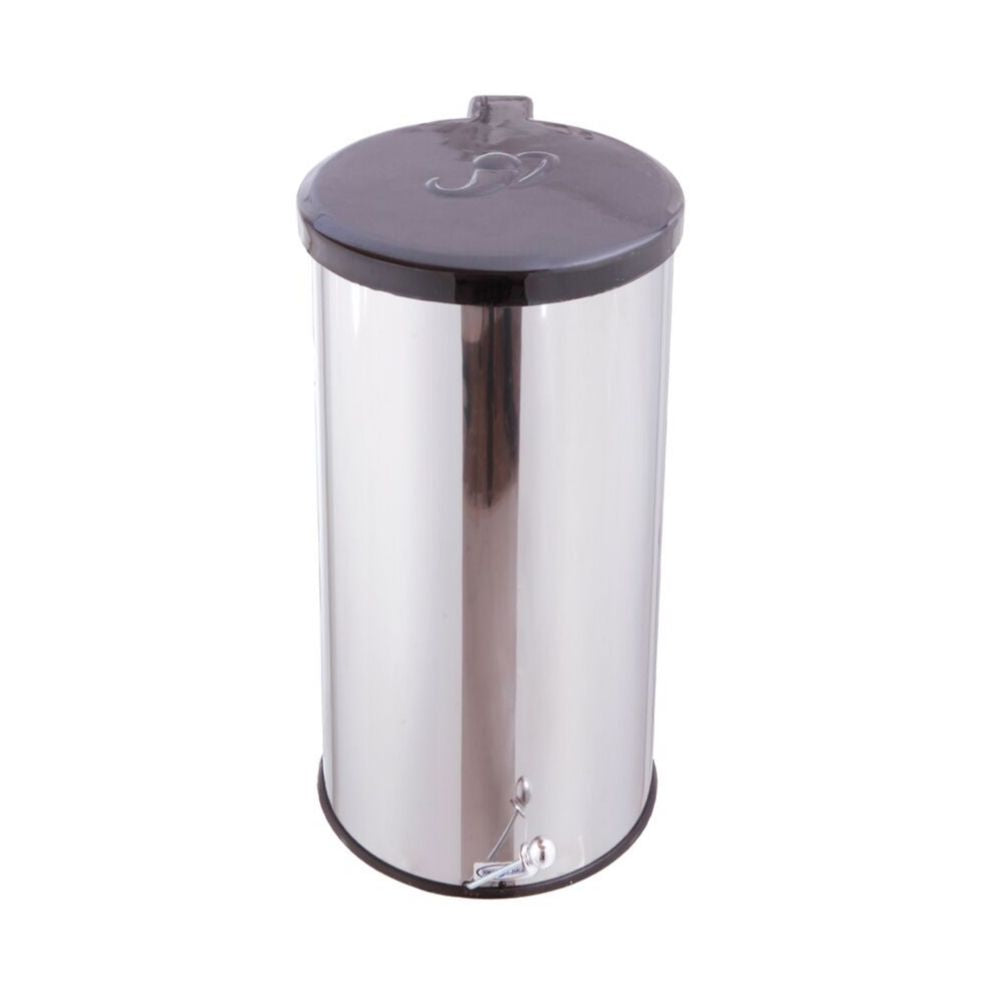 Lixeira Redonda C/ Pedal Esférico 20L