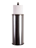Porta Papel Higiênico Vertical Inox 4 R/L