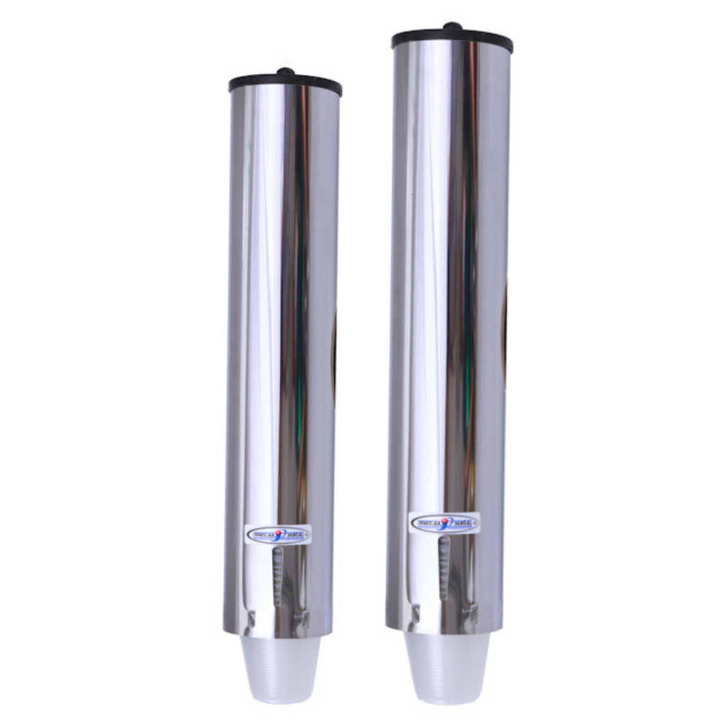 Kit Dispenser Redondo 200/700ml Inox