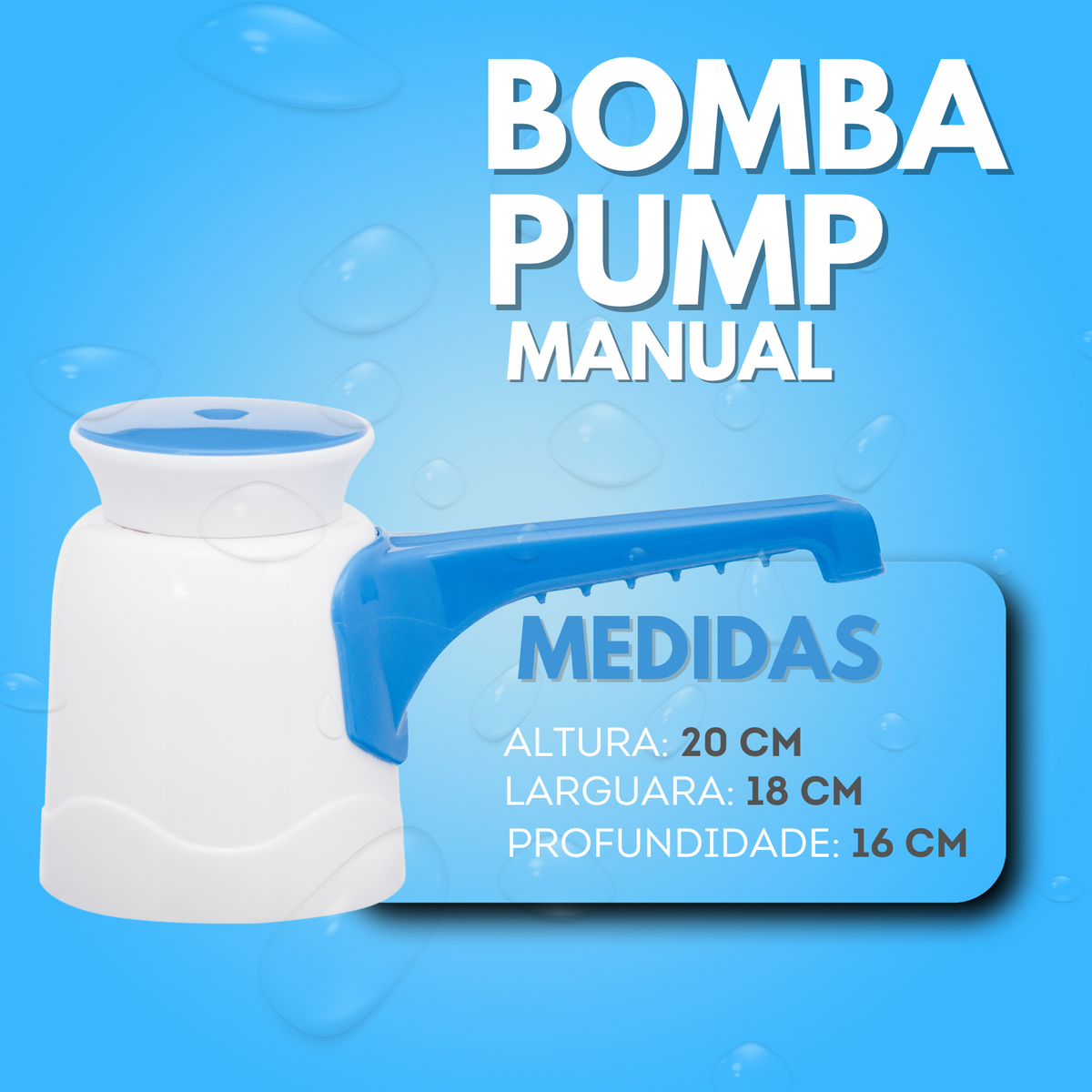 Bomba Pump Manual Para Galão D'Água