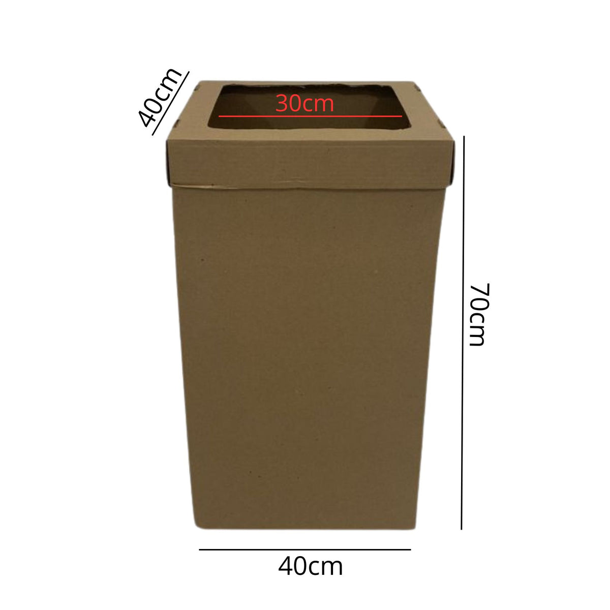 LIXEIRA PAPELÃO ECOFRIEND 100L