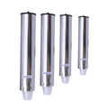 Kit Dispenser Porta Copos Descartável Inox 200/300/500/700ML
