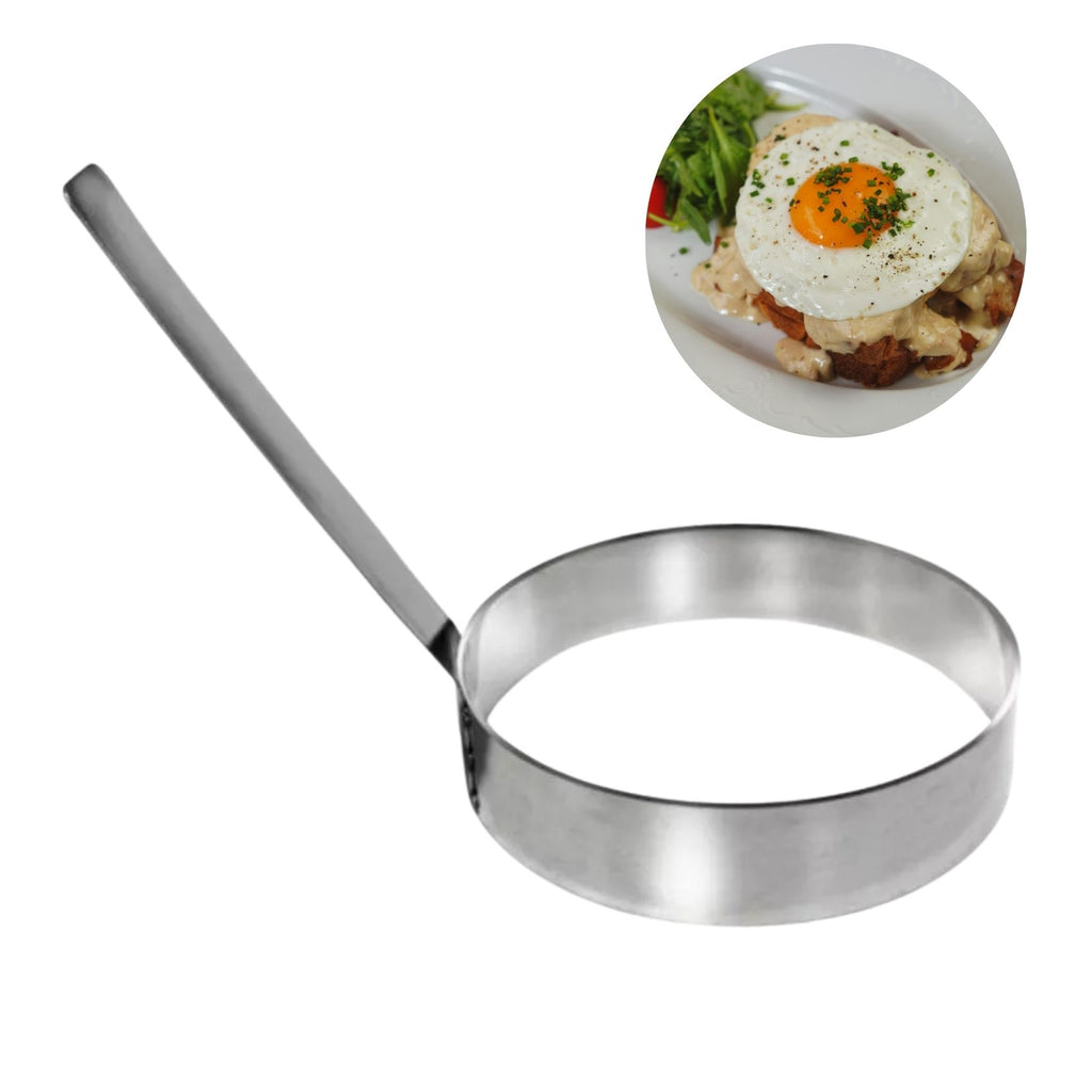 Forma Modeladora Inox Para Ovo Hamburguer