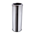 LIXEIRA INOX COM ARO INOX 24X70 30L MSP 705